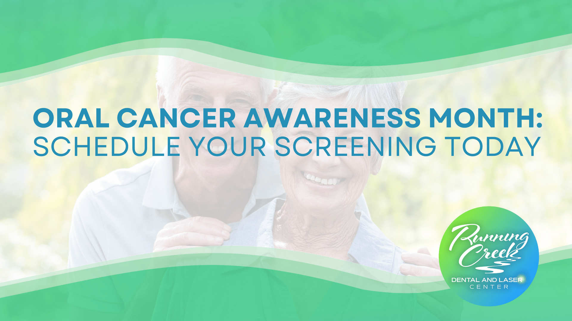 Oral cancer awareness month : schedule your screening today